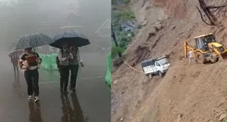Himachal Weather Today: Heavy Rain Triggers Landslide In Chamba, Yellow Alert Issued For Key Districts | Forecast
