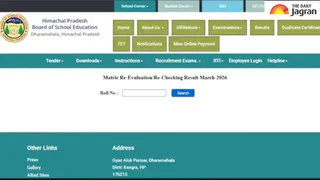 Himachal Pradesh Board Class 10 Revaluation Result 2026 Out: Steps To Download HPBOSE 10th Scorecards And Direct Link Here
