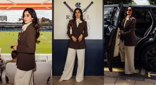 Janhvi Kapoor Brings Quiet Luxury To The India vs England Match At Lord's In Ralph Lauren