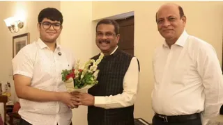 education-minister-dharmendra-pradhan-lauds-neet-ug-2026-air-2-panshul-bansal-for-outstanding-achievement
