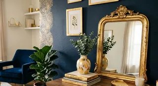 What Is Gold Leafing? 4 Chic Ways To Use This Luxury-Inspired DIY Trend In Small Spaces