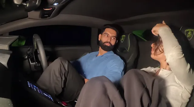 parmish-verma-drives-lamborghini-huracan-without-seatbelt-in-music-video-check-fine