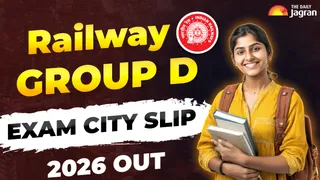 Railway Group D Exam City Slip 2026 Out For 22,195 Posts, Download City Intimation Slip At rrb.indianrailways.gov.in, Exam on August 3