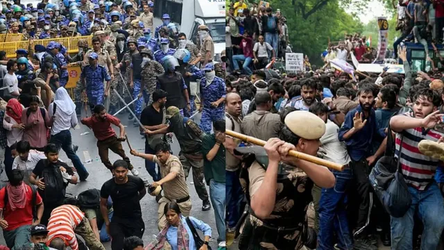cjp-protest-jantar-mantar-delhi-police-claims-130-officials-injured-2000-with-criminal-records-arrived-at-site-latest-updates