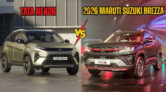 maruti-suzuki-brezza-facelift-2026-vs-tata-nexon-variant-wise-prices-compared
