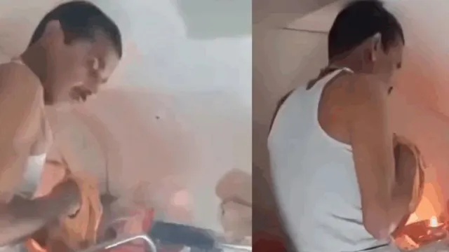 train-man-in-train-performs-puja-incense-sticks-diya-moving-ac-train-internet-reacts