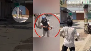 Bihar NEET Protest: Police Officer Suspended After Video Shows Him Firing AK-47 At Protesters In Siwan