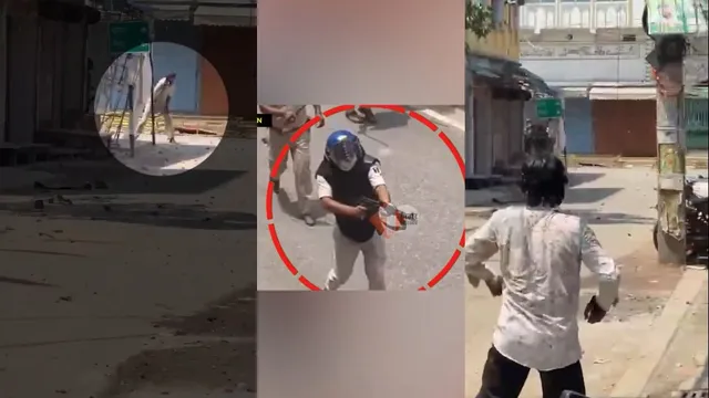 bihar-neet-protest-police-officer-suspended-after-video-shows-him-firing-ak47-at-protesters-in-siwan