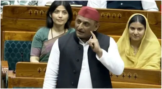 removed-pradhan-to-save-pradhan-mantri-akhilesh-yadav-takes-pot-shots-at-govt-during-ls-debate-on-antipaper-leak-bill