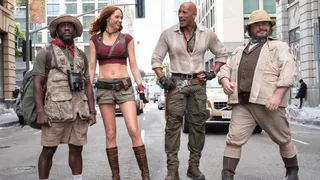 Jumanji Open World Trailer: Dwayne Johnson, Kevin Hart, Jack Black And Karen Escape Console To Enter Real World