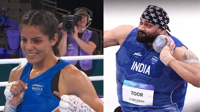 cwg-2026-day-7-sakshi-assures-india-of-boxing-medal-tajinderpal-and-samardeep-reach-shot-put-finals