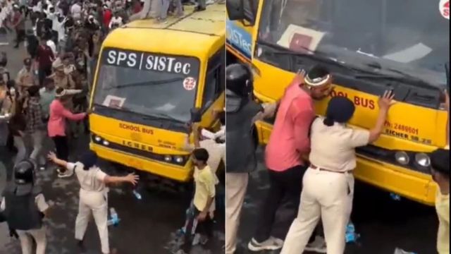 viral-video-ips-monika-shukla-stands-before-bus-forces-agitators-to-retreat-during-bhopal-farmers-protest