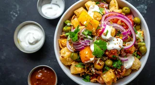 How To Make Delhi's Famous Aloo Chaat At Home In Easy Steps