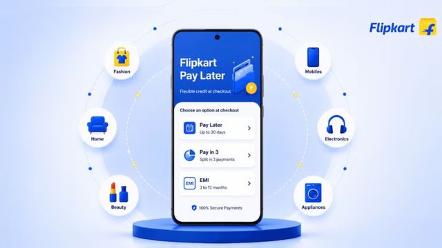 flipkart-pay-later-launched-in-india-with-30-day-credit-emi-and-pay-in-3-options