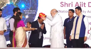 NSA Ajit Doval Honoured With Lokmanya Tilak National Award For National Security Contributions | WATCH