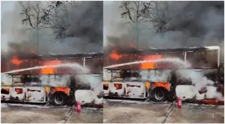 Delhi: Fire Breaks Out At E-Bus Charging Station; Bus, 4 Motorcycles Gutted