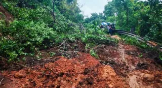 karnataka-landslide-3-killed-including-child-after-hill-collapses-on-house-in-shivamogga-amid-heavy-rain