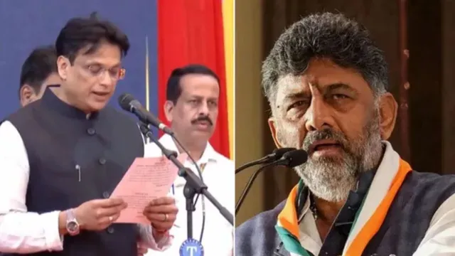dk-shivakumar-expands-karnataka-cabinet-20-ministers-take-oath-2-congress-mlas-resign-over-exclusion-dk-shivakumar-urges-patience
