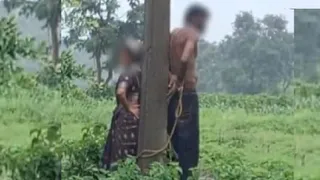 MP: Barwani Woman, Lover Tied To Pole Overnight Amid Rain, Paraded In Village; Case Filed Against Husband And Kin