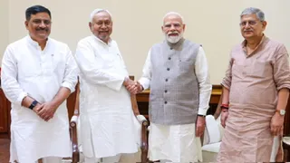 nitish-kumar-meets-pm-modi-day-after-prashant-kishor-breaches-bjps-bankipur-bastion