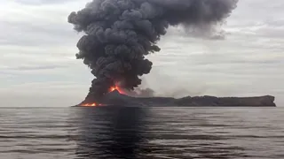 WATCH: Video Captures Indian-Flagged Vessel Sinking In Red Sea After Attack; 14 Crew Members Safe
