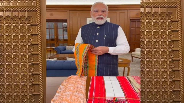 pm-modi-shares-video-message-urges-people-to-celebrate-national-handloom-day-on-friday