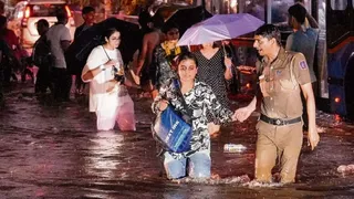 Delhi Rains Bring Life To Standstill, Traffic Snarls Across NCR Amid Waterlogging; NDMA Issues Warning