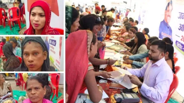 hopal-women-share-grievances-at-jan-vishwas-camp-open-drug-sales-forced-to-live-in-damaged-houses