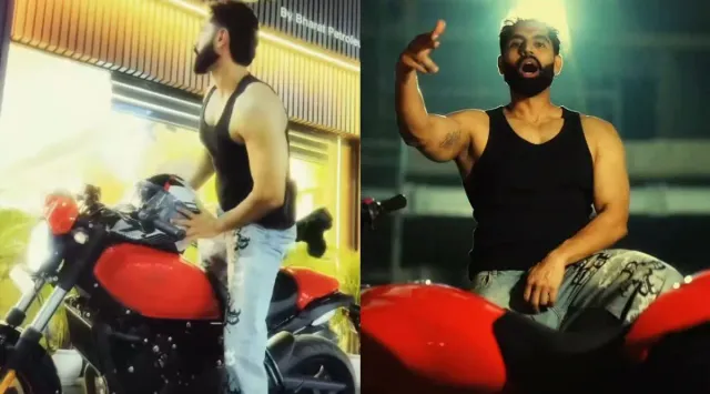 parmish-verma-rides-royal-enfield-guerrilla-450-apex-in-new-reel-check-features-and-specs