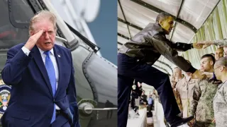us-presidents-secret-trips-to-war-zones-trump-bush-clinton