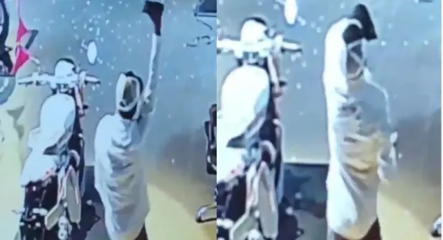 lungi-dance-coffee-bath-varanasi-thief-spends-4-hours-chilling-inside-showroom-before-stealing-bike-watch