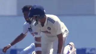 watch-yashasvi-jaiswals-bizarre-runout-creates-confusion-in-galle-kl-rahuls-reaction-goes-viral