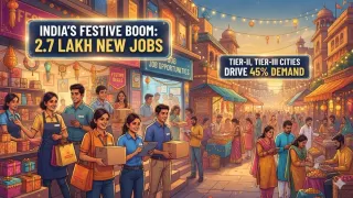india-festive-hiring-boom-2026-festive-season-to-create-2-7-lakh-temporary-jobs