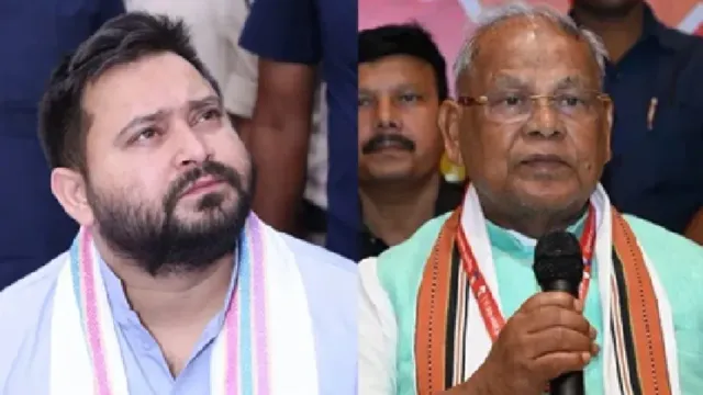 jitan-ram-manjhis-last-nights-hangover-jibe-at-tejashwi-yadav-after-he-mistakenly-pays-him-tribute-instead-of-dashrath-manjhi