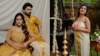 Bigg Boss Malayalam 7 Winner Anumol Marries Actor Bhuvanesh Rajenderan In Intimate Guruvayur Wedding | Photos