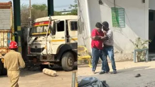 Delhi: 3 Dead After Truck's CNG Cylinder Explodes At Pump; Victim's Kin Alleges Ambulance Arrived 30 Minutes Late