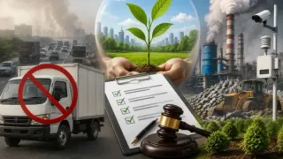 delhi-pollution-caqm-announces-ban-on-new-registration-of-petrol-diesel-cng-commercial-vehicles-from-2027