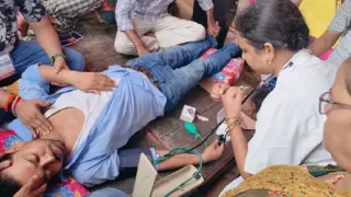Student Leader Dileep Kumar Hospitalised After His Health Deteriorates At BPSC TRE-4 Protest Site In Patna; Satyagraha On