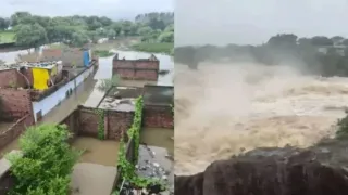 mp-monsoon-fury-over-150-villages-isolated-in-rewa-due-to-floodlike-situation-thousands-shifted-to-relief-camps