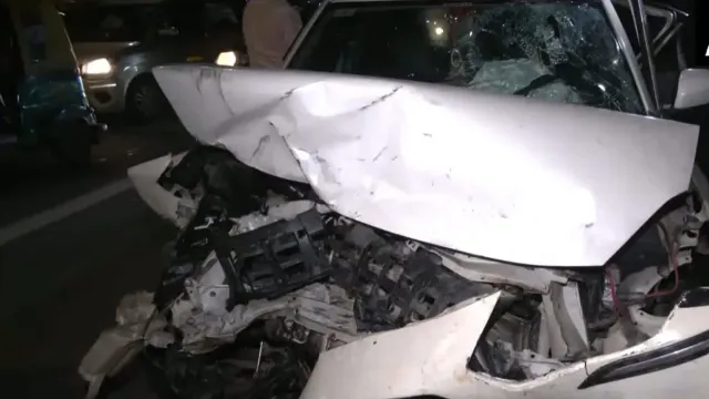 delhi-accident-karnataka-mla-anhay-patil-kirari-mla-anil-jha-among-several-injured-after-cars-collide-at-ito-video