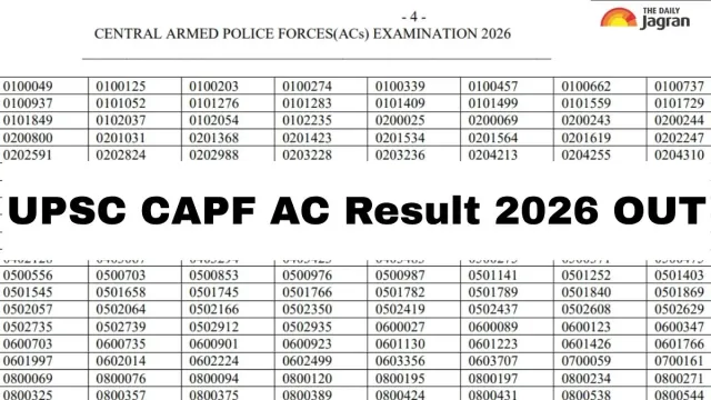 upsc-capf-ac-result-2026-out-commission-declares-written-exam-results-pdf-for-349-posts-at-upscgovin-steps-to-download-and-direct-pdf-link-here