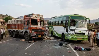 Telangana Road Accident: 6 Killed, Multiple Injured After Speeding Bus Collides With Truck In Suryapet | Updates