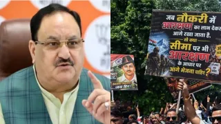 reservation-reform-andolan-jp-nadda-meets-harsh-dubey-faction-as-rival-camp-vows-to-continue-stir