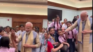 raksha-bandhan-2026-pm-modi-celebrates-raksha-bandhan-with-schoolgirls-shares-heartwarming-video