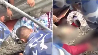 nepal-floods-6-year-old-girl-miraculously-survives-three-days-under-debris-rescued