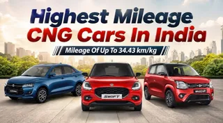 5 CNG Cars With Highest ARAI-Claimed Mileage Of Up To 34.43 Km/Kg In India For Daily Commute
