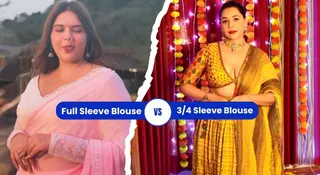 3/4 Sleeves vs Full Sleeves: Which Blouse Design Is More Flattering For Fuller Arms?