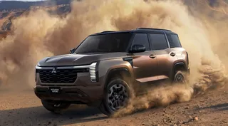 New Mitsubishi Pajero Breaks Cover: Packed With 480 Nm Of Torque, Ladder Frame Chassis, And More