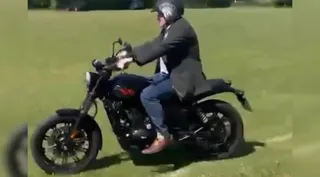 Watch: Former UK PM Johnson Boris Owns Made-In-India BSA Bantam; Anand Mahindra Reacts