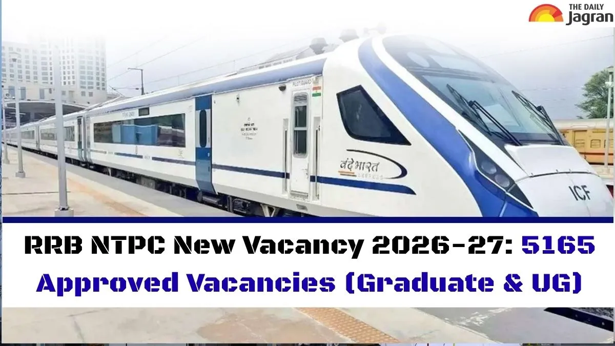 RRB NTPC Vacancy 2026-27 Railway Recruitment Board Approves 5165 ...